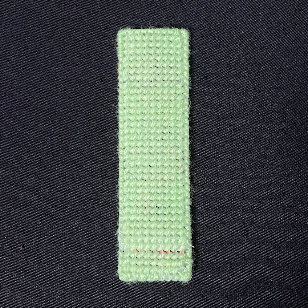 💫 Vintage Crochet Lady Bug Bookmark Plastic Core - Picture 2 of 4